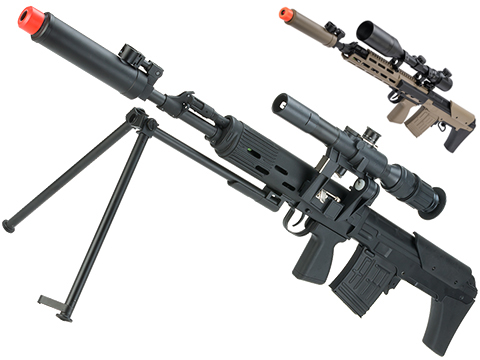 CYMA Standard SVU Airsoft AEG Bullpup Sniper Rifle 