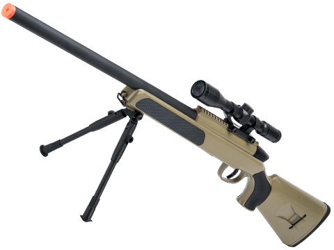 Bolt Action APS2 ZM51 Airsoft Sniper Rifle (Color: Tan)