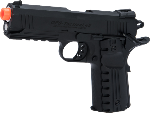 Matrix Tactical 4.3 1911 Gas Blowback Airsoft Pistol (Color: Black / Type B)