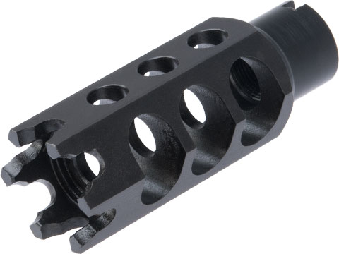 Asura Dynamics DTK-1 Muzzle Brake for AK Series Airsoft Rifles (Model: GHK / LCT / CYMA / 14mm CCW)