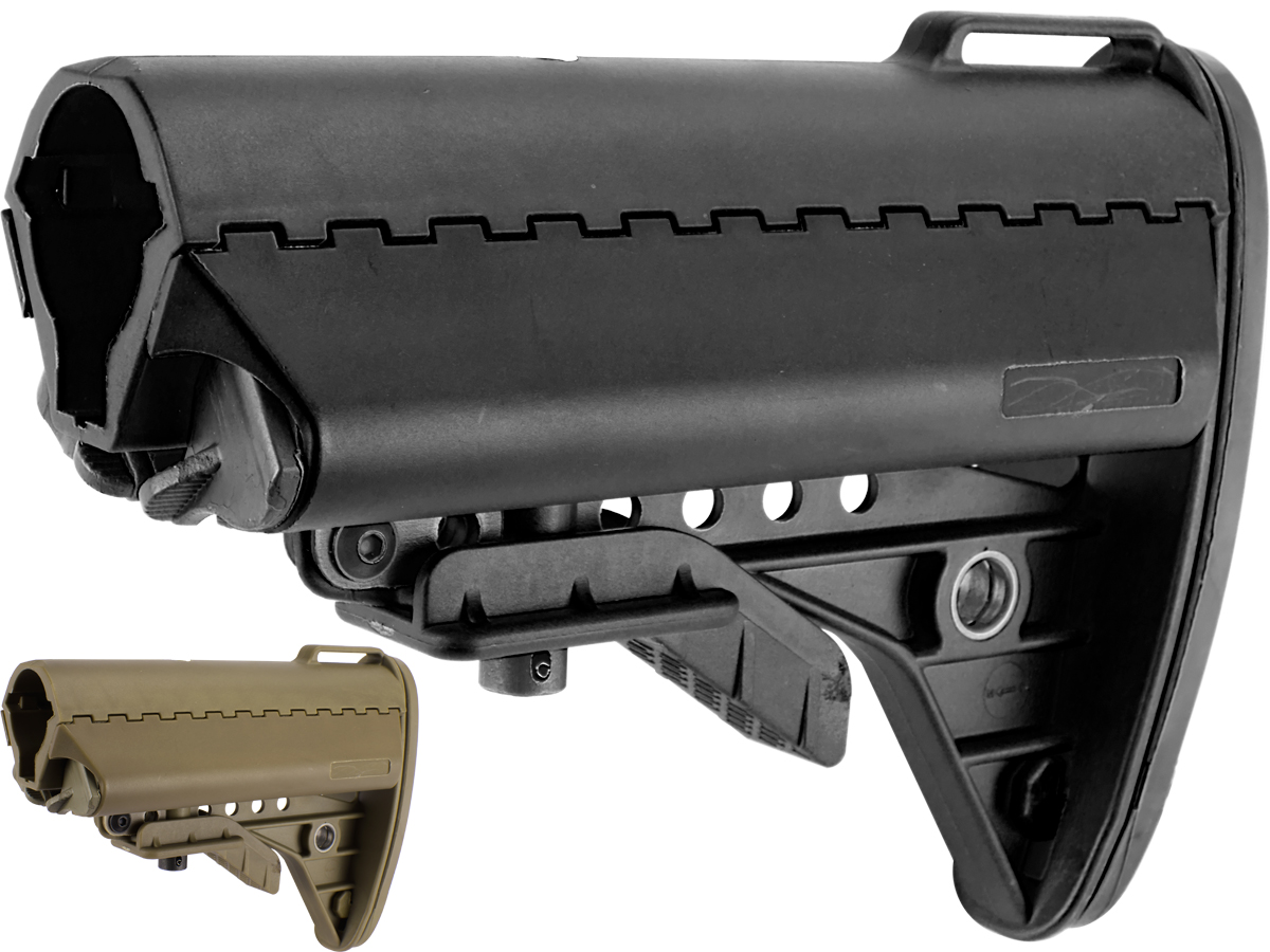 Avengers MOD-II Special Force Stock for M4 Series Airsoft AEG Rifles (Color: Dark Earth)