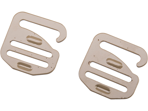 Avengers G Hook Buckle for Vests & Attachment Panels (Color: Tan)