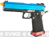 AW Custom Split Frame Hi-Capa Competition Grade Gas Blowback Airsoft Pistol (Color: Patriot)