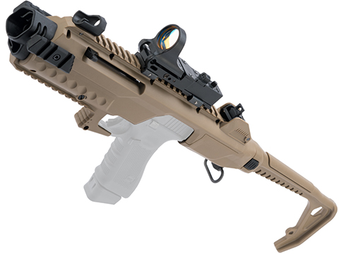 AW Custom VX Tactical Pistol Carbine Conversion Airgun/Airsoft Kit (Model: FDE / Kit Only)