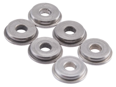 Aztech Innovations Stainless Steel Low Profile 8mm Bushings for Airsoft AEG Gearboxes