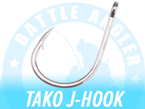 Battle Angler Tako Octopus Super J Hook (Size: 1/0)