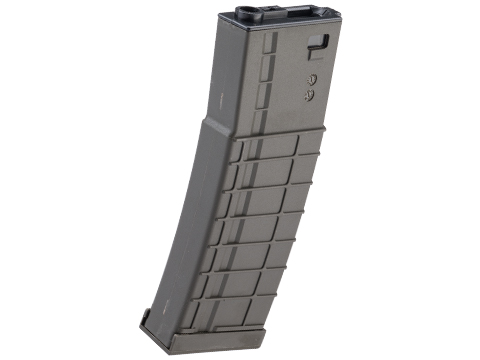 Avengers Ribbed Polymer 370rd Flash Magazine for M4 Airsoft AEG Rifles 