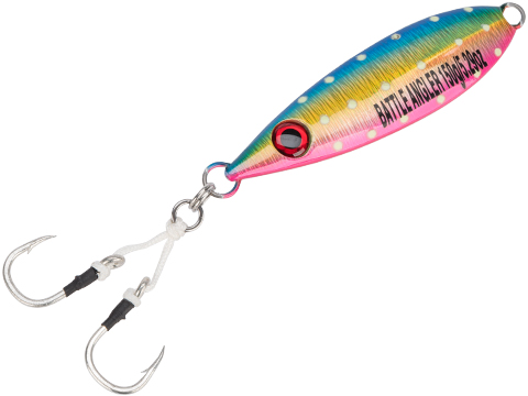 Battle Angler Double Glow Octopus Assist Hook Fishing Lure (Size