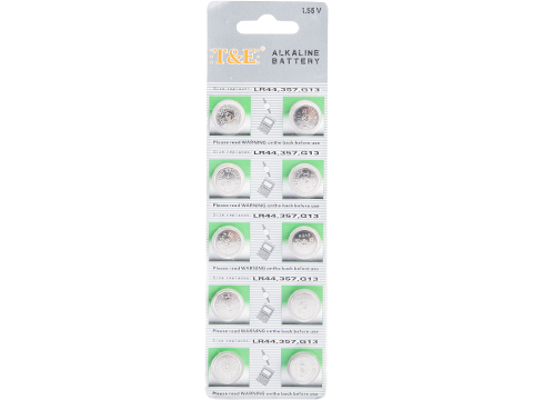 AG13 Button Cell Alkaline Batteries (Pack of 10 pcs)