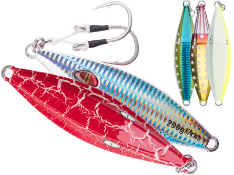 Battle Angler Phantom Fall II Fishing Jig (Color: Sardine Glow / 400g)