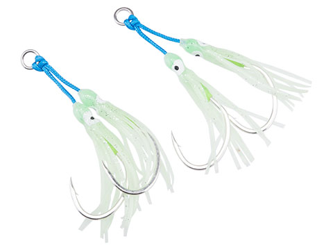 Battle Angler Luminous Fishing Lure w/ 4/0 Short Dancing Double