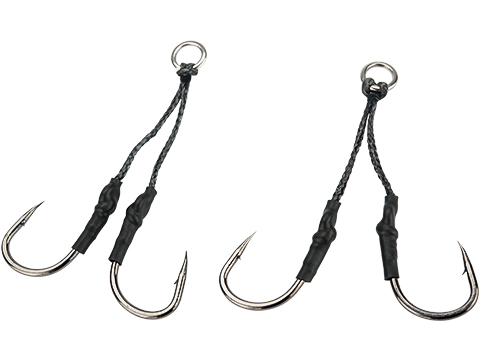 Battle Angler Long Stinger Jigging Dancing Hook Set - Pack of 2 (Size: 4/0)