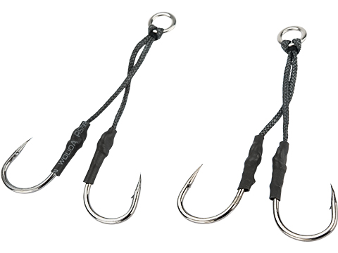 Battle Angler Jigging Fishing Assist Hook Set - Pack of 3 (Size: 7