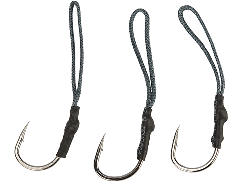 Battle Angler Jigging Fishing Assist Hook Set - Pack of 3 (Size: 4