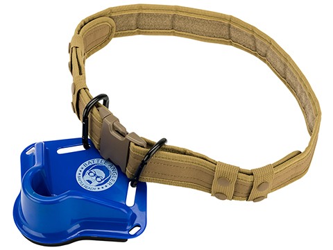 Battle Angler High Speed Operator Fishing Fighting Belt System (Model: Alpha Blue / Coyote)