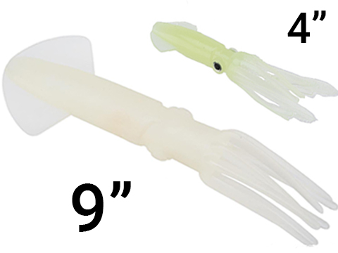 Battle Angler Tracer Soft Squid Lures 