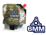 6mmProShop Pro-Series Premium Biodegradable 6mm Airsoft BBs (Weight: 0.40g / 2500 Rounds / Black)