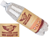 Angel Custom 7000 Rounds Professional Grade 6mm Airsoft BBs (Weight: 0.23g)