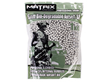 Matrix Match Grade Biodegradable 6mm Airsoft BBs (Weight: .28g / 3500 Rounds / Natural Sand Color)