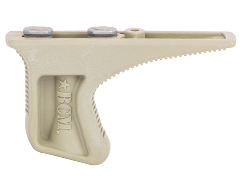 BCM GUNFIGHTER Kinesthetic Angled Grip - KeyMod Rail Grip (Color: Flat Dark Earth)