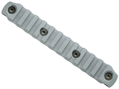 BCM Nylon Fiber KeyMod Picatinny Rail Adapter (Length: 5.5 / Wolf Grey)