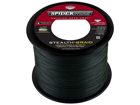 SpiderWire Superline Stealth® Flouro-Coated Leader (Model: 10lb / 3000yd / Moss Green)