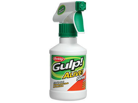 Berkley Gulp! Alive!® Saltwater Attractant for Berkley Fishing Baits (Scent: Shrimp)