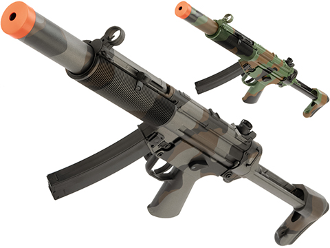 Heckler and Koch H&K Competition MP5 SD6 SMG AEG Airsoft AEG by Umarex w/ Black Sheep Arms Custom Cerakote 