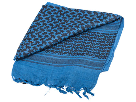 Matrix Woven Coalition Desert Shemagh / Scarves (Color: Blue - Black)