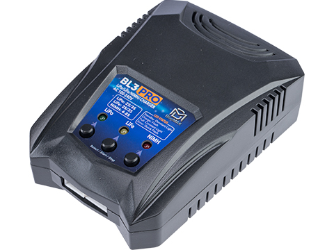 BlueMax BL3-Pro Compact Smart Charger for NiMH, LiPo and LiFe Rechargeable Batteries