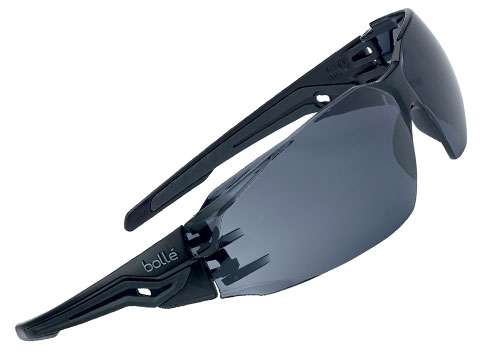 Bolle Safety SILEX+ BSSI Tactical Safety Glasses (Color: Smoke Lens)