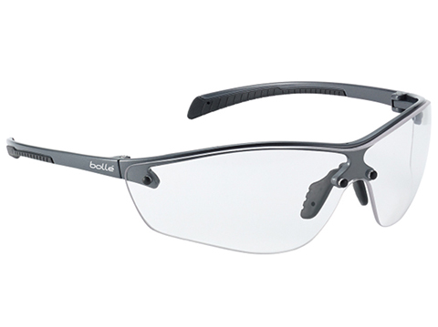 Bolle Safety SILIUM+ Ultra Lightweight Safety Glasses (Color: Clear Lens)