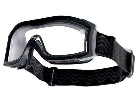 Bolle Safety X1000 Duo Ballistic Tactical Goggles (Color: Clear Lens / Black)