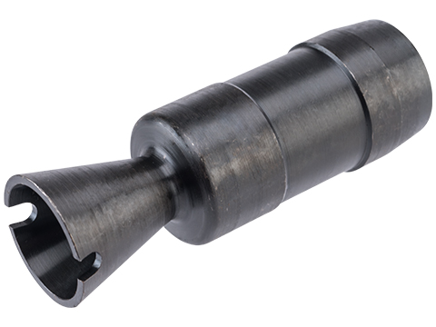 Bolt 24mm Positive Steel Flash Hider for AKS-74U Airsoft AEG Rifles