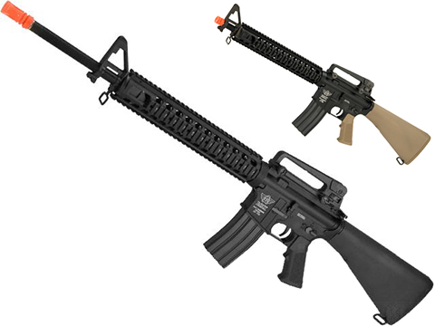 M4, M16, SR25, 416 : TR16 R5 GT (M16), Full metal, pneumatic blowback 