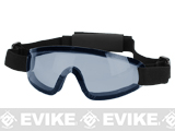 Bravo Tactical LP Low Profile Sports Goggles (Color: Blue Lens)