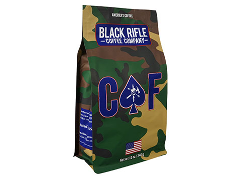 Black Rifle Coffee Company 100% Arabica 12oz Coffee Bag (Model: CAF Medium Roast / Ground Bean)