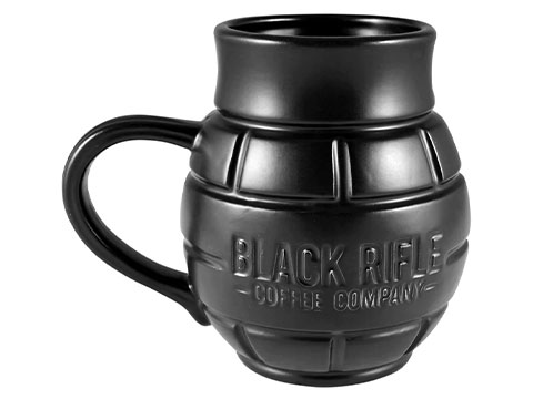 Black Rifle Coffee Company 24oz Grenade Mug (Color: Black)