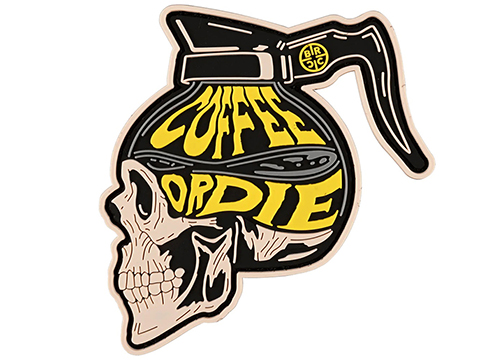 Black Rifle Coffee Company Death Pot PVC Morale Patch