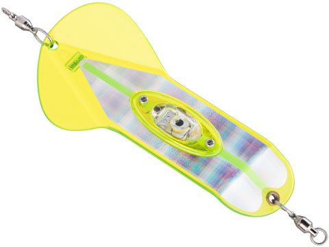 Pro-Troll ProFlash Profin 6 Flasher Fishing Lure (Color: Chartreuse Plaid)