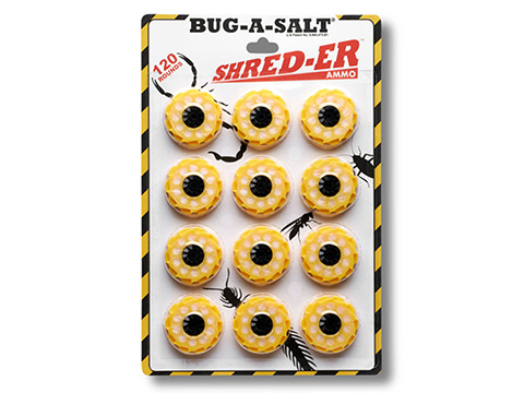 Bug-A-Salt SHRED-ER Cylinder Salt Ammo Pack (Model: 12x Pack)