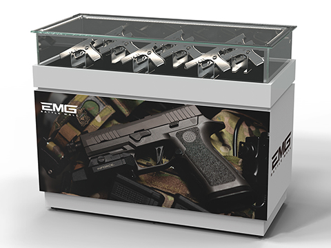 EMG Battle Wall System Pistol Display Case & Storage Solution