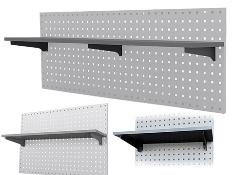 EMG Battle Wall System Weapon Display & Storage Solution Flat Bracket Shelf 