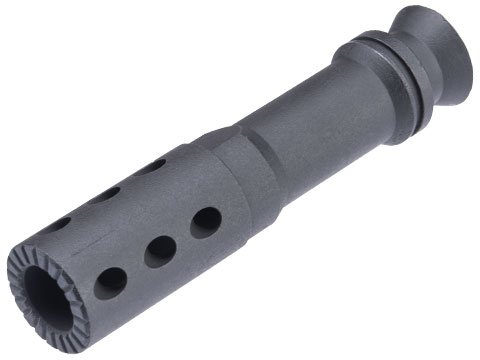 Classic Army 14mm Positive Steel Flash Hider for M249 Airsoft AEGs