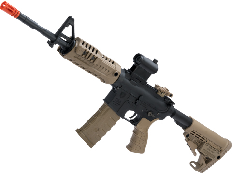 CAA Licensed M4 Airsoft AEG Rifle by King Arms (Model: Carbine / Dark Earth)