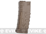 Command Arms CAA Licensed Magazine for M4 M16 AEG by King Arms (Type: 140rd Mid-Cap / Dark Earth / Single Magazine)