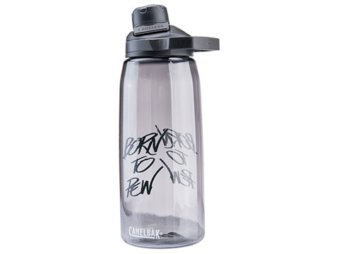 Evike.com x Camelbak Chute Mag 32oz Water Bottle (Color: Charcoal / Born to Pew)