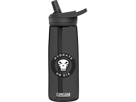 CamelBak eddy+ Water Bottle (Size: 25oz / Charcoal Hydrate Or Die)