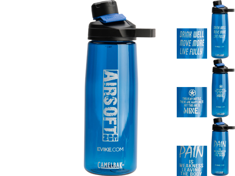 CamelBak� x Evike.com Chute Mag 25oz .75L Water Bottle (Design: Pain / Blue)