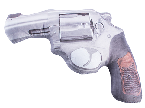 CampCo Caliber Gourmet Plush Gun Pillow (Model: Revolver)